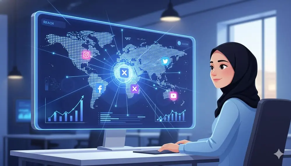 jangkauan promosi lebih luas