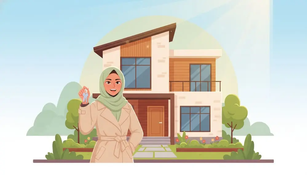 punya rumah permanen sama dengan sukses