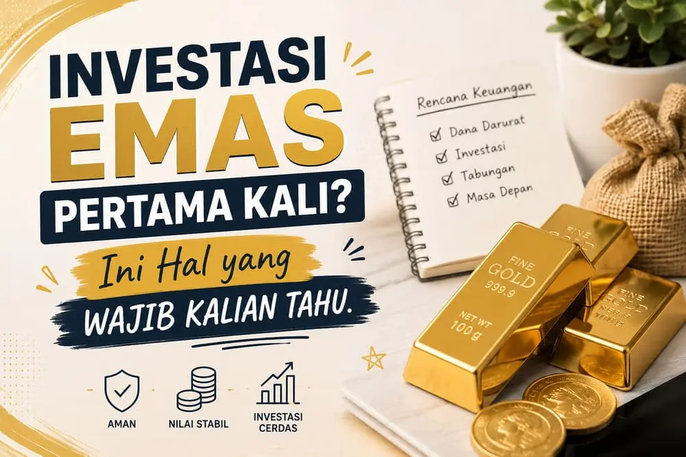 investasi emas pertama kali