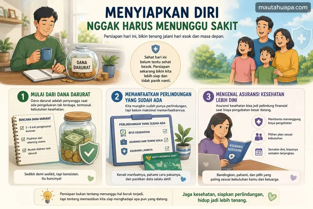 langkah menyiapkan biaya kesehatan