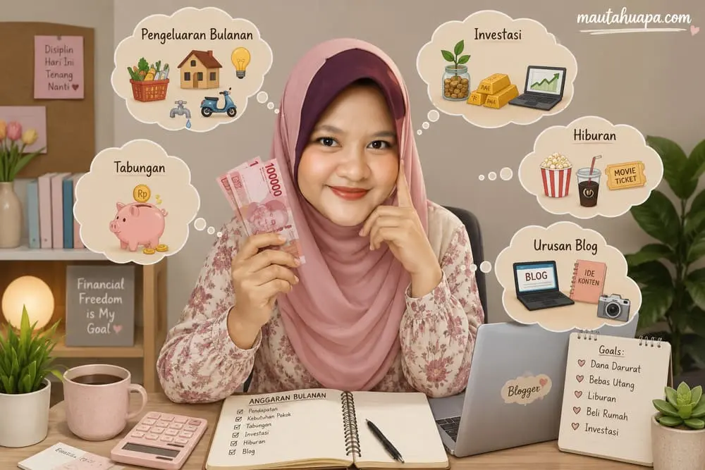 cara membuat anggaran bulanan