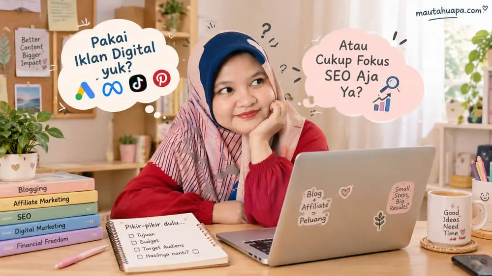 apa blogger affiliate butuh iklan digital
